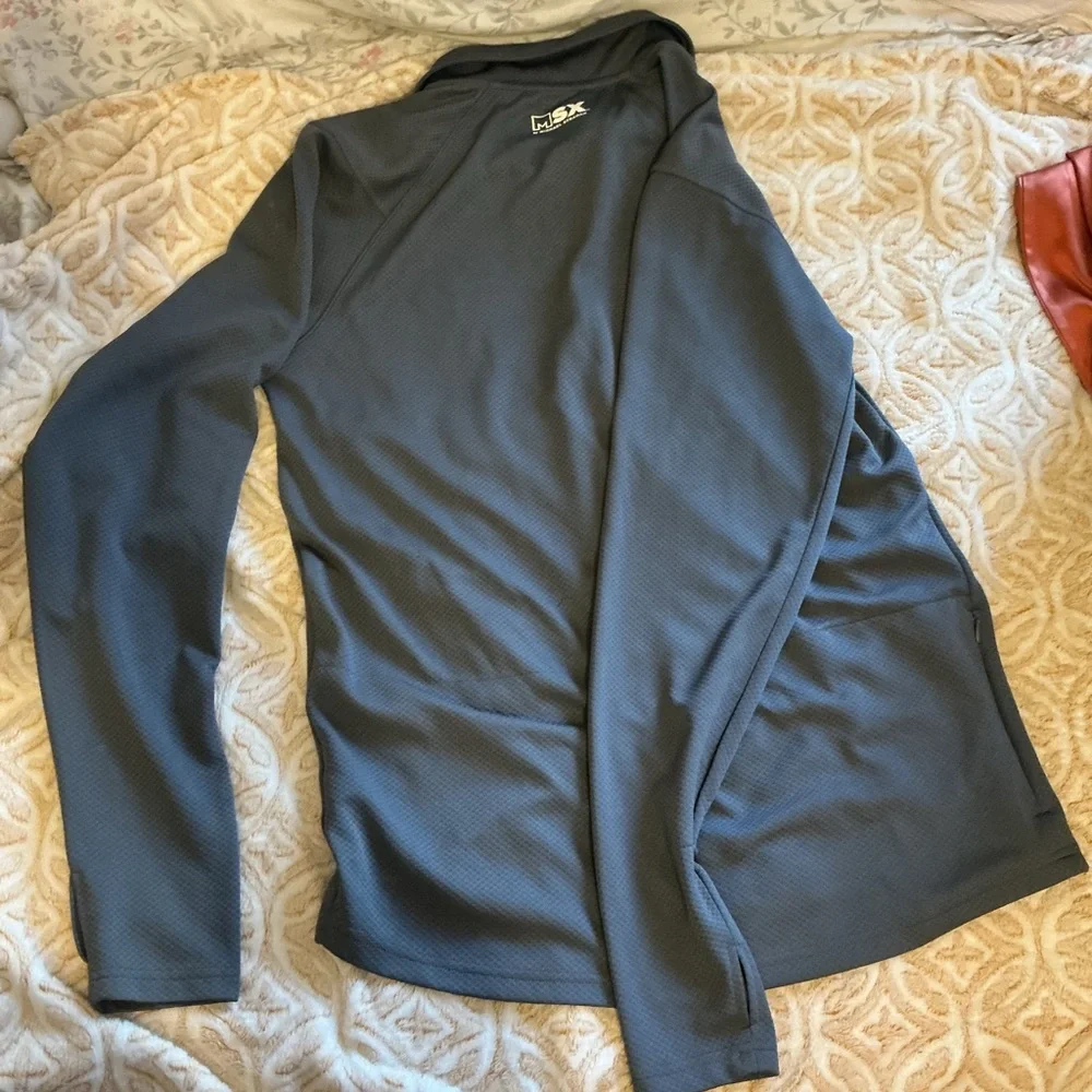 LA Rams NFL Quarter-Zip Pullover | MSX by Michael Strahan | Men’s Medium